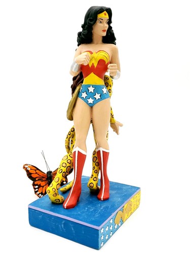 Jim Shore Wonder Women vs. Cheetah Figurine DC Comics - Enesco Unused - Picture 8 of 24