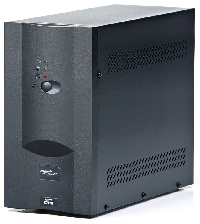 Gruppo di Continuità UPS 1300VA/720W con Porte USB Nero UPS-LIT13M Mach Power