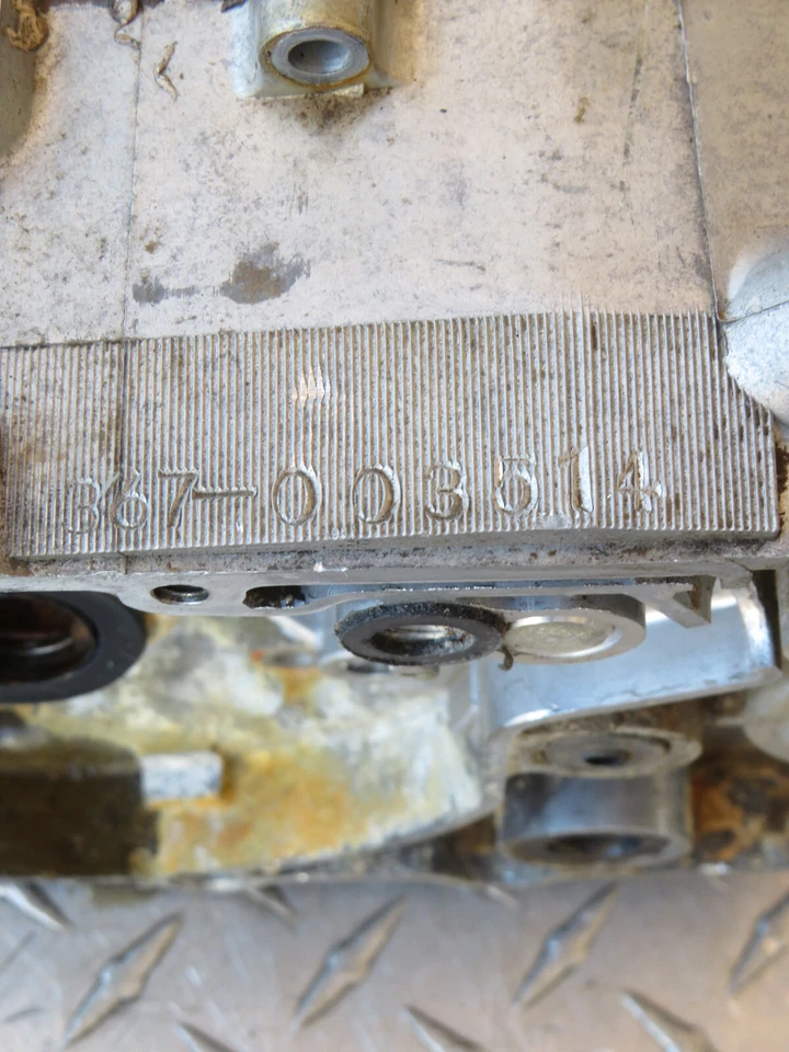 Yamaha GTMX 80 GT MX 80 1973 73 fundas de motor bloque de cárter Foto 2 de 4