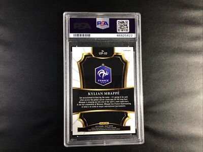 KYLIAN MBAPPE 2017 Panini Select Unlimited Potential RC #UP-10 PSA