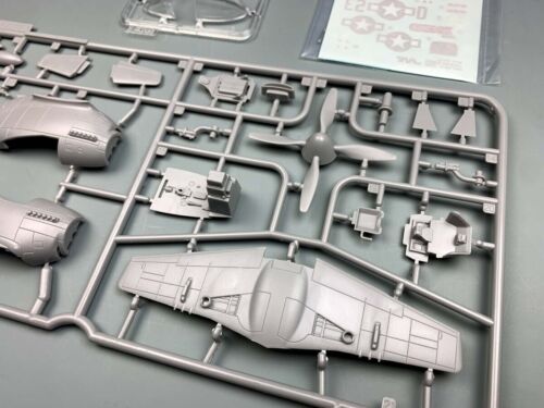 Tiger 109 WWII P-51 Mustang Fighter Q Egg Flugzeug Plastik Modellbausatz ca. 1/48 - Bild 2 von 4
