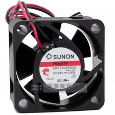 SUNON KDE2404PKV2 MS.A.GN 4020 DC24V 0.8W 2-Wire Silent Cooling Fan