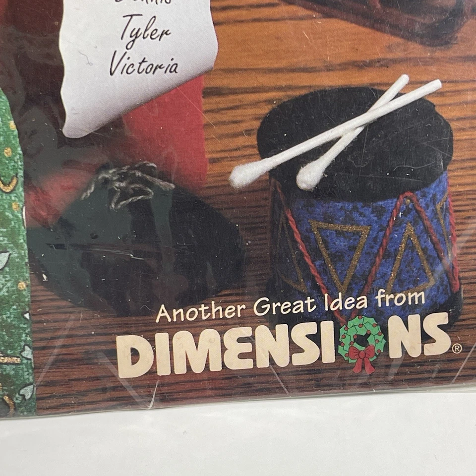 Dimensions Bottle Buddies Felt Craft Kit 62157 Mr Claus Santa 1998 Vintage - Image 4 of 4