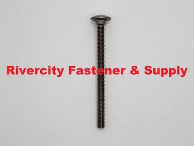 #ad M6 1.0x80 Stainless Steel Carriage Bolts M6x1.0 x 80 Screws 6mm x 1.0 x 80mm $65.99