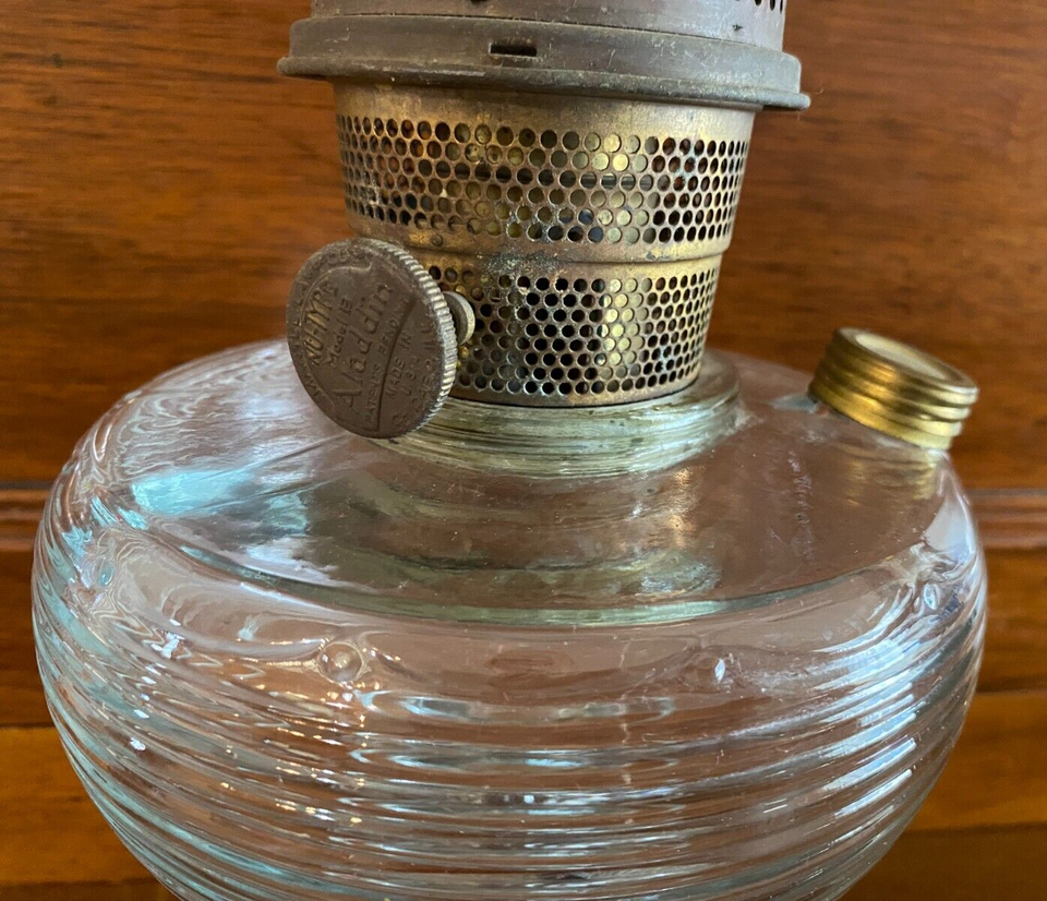 Vintage Aladdin Beehive Oil Lamp NuType Model B Burner eBay