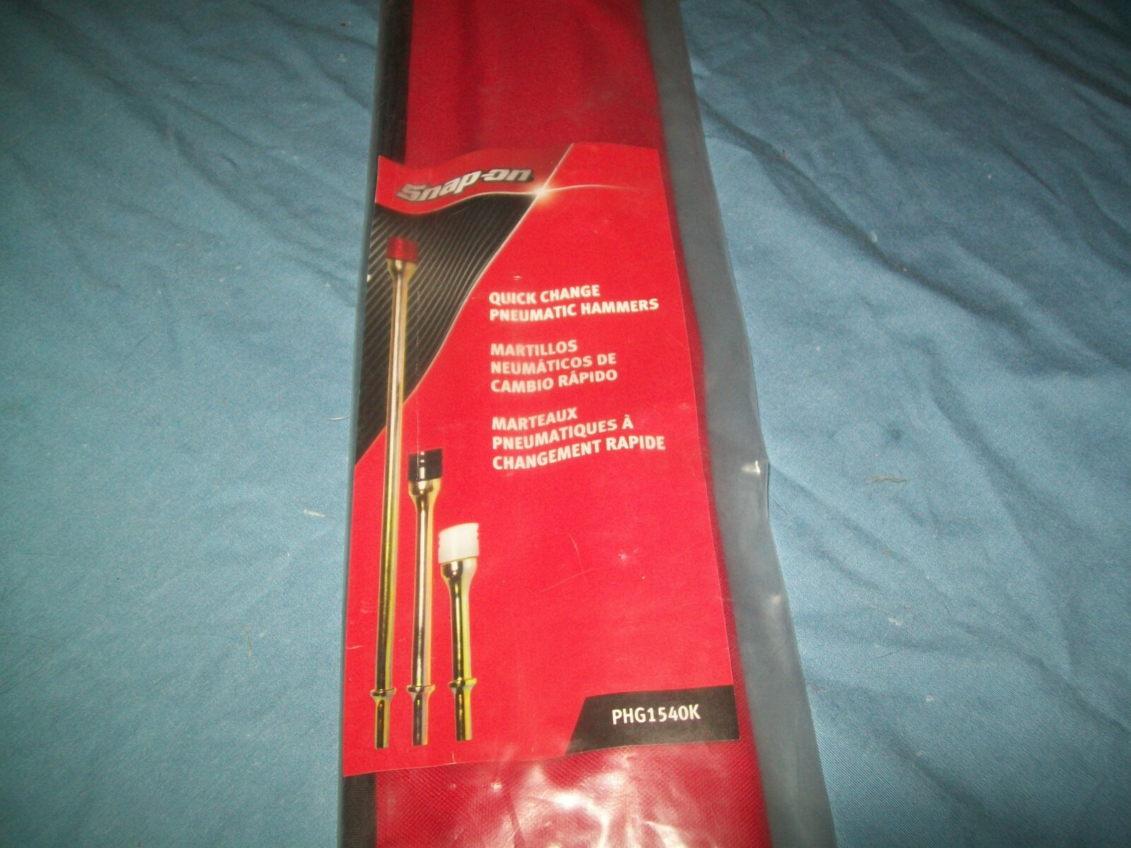 New Snapon™ PHG1540K 6pc Interchangeable Tip Air Hammer Bit Set eBay