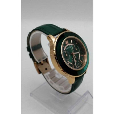 Swarovski Octea Lux Chrono 5452498 Ladies Green Dial QZ From Japan