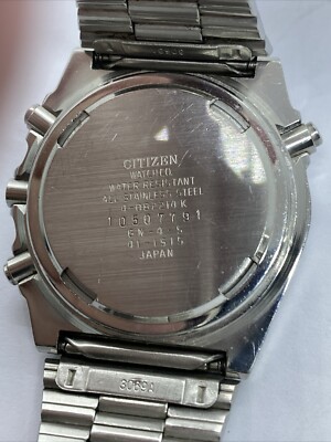 VINTAGE CITIZEN 1980 DIGITAL RARE MODULE 41-1515 TIMER ALARM