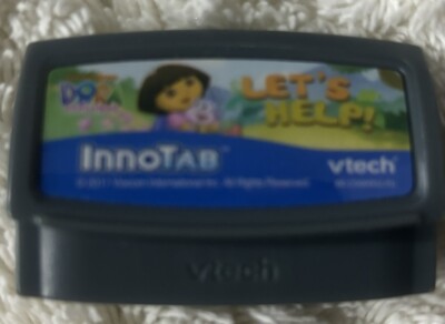Vtech Ebay Innotab Vtech InnoTab Dora The Explorer: Let's Help Game Cartridge Untested | eBay