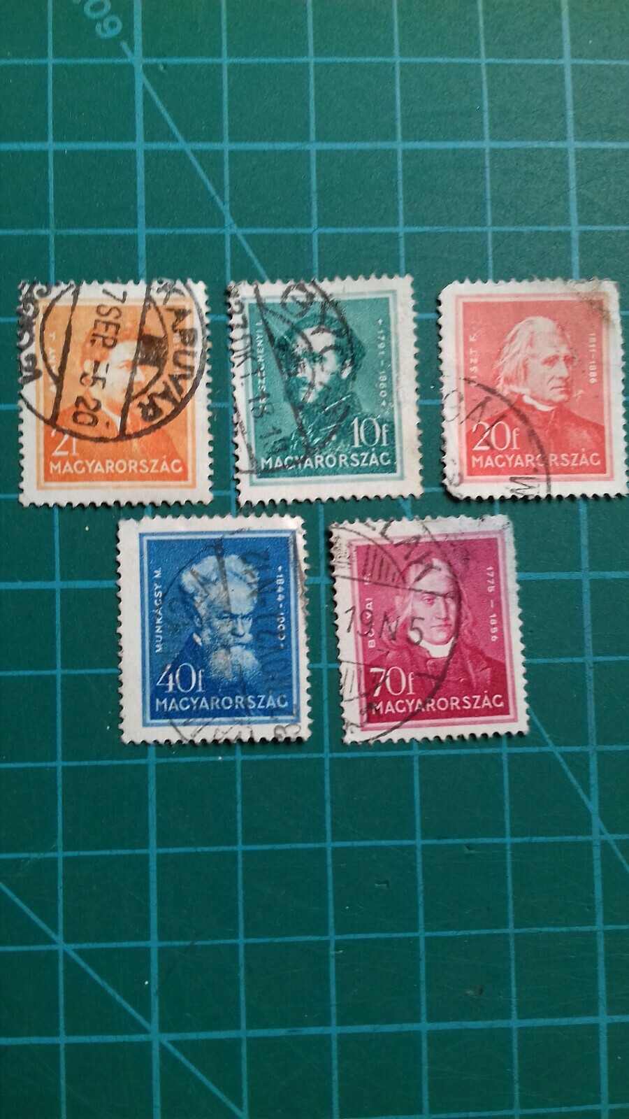 Hungary stamps 1930's famous hungarians eBay