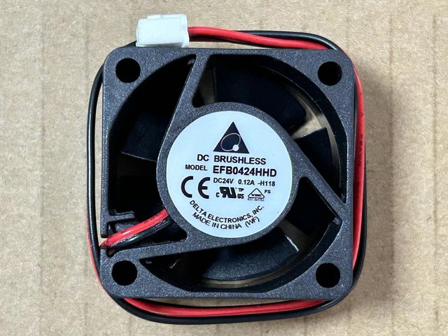 Ventola EFB0424HD 40x40x20mm 24V 0.10A 2 Pin - Nuova, Aperta Ma Mai Usata, Spedizione Gratuita