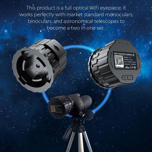 2K WiFi Electronic Eyepiece HD Spotting Scope Camera for Bird Watching✨l - Picture 11 of 18