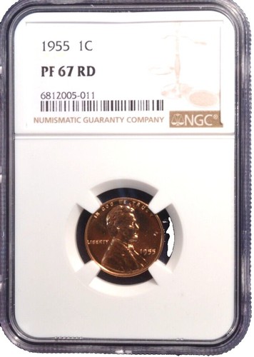 1955-D 1C RD Lincoln Cent F2590 | eBay