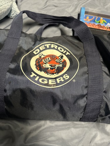 1984 Champions Detroit Tigers Nylon Gym Bag And Surfer Wallet Vintage Licensed - Picture 7 of 17