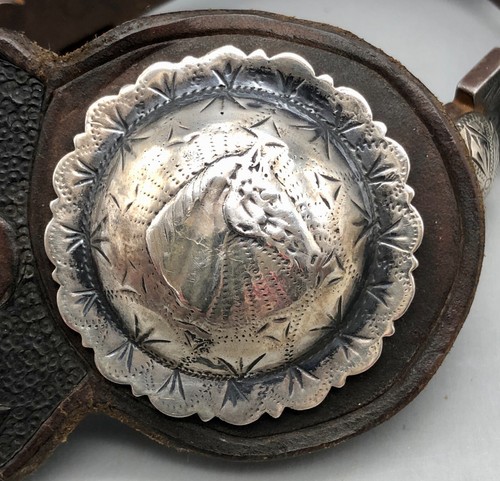 Espuelas estilo californiano o español con bonitas correas - Imagen 7 de 13
