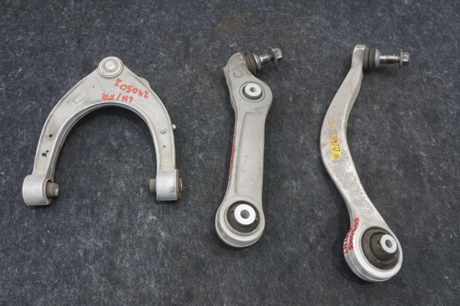 Set 3 Front Suspension Left Upper Lower Control Arm OEM 31126866197 Bmw I8 14-19