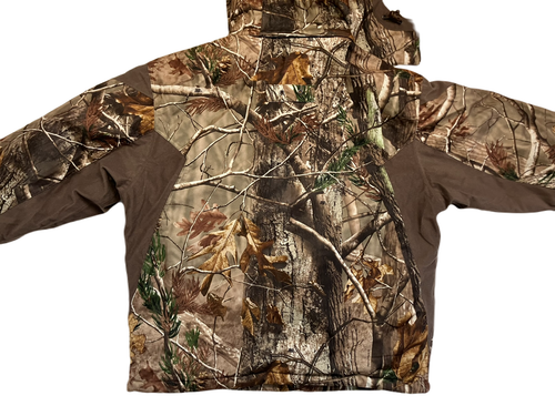 ROCKY Brown Warm REALTREE INSULATED HUNTING JACKET Camo FIshing Coat Men L - Picture 10 of 10