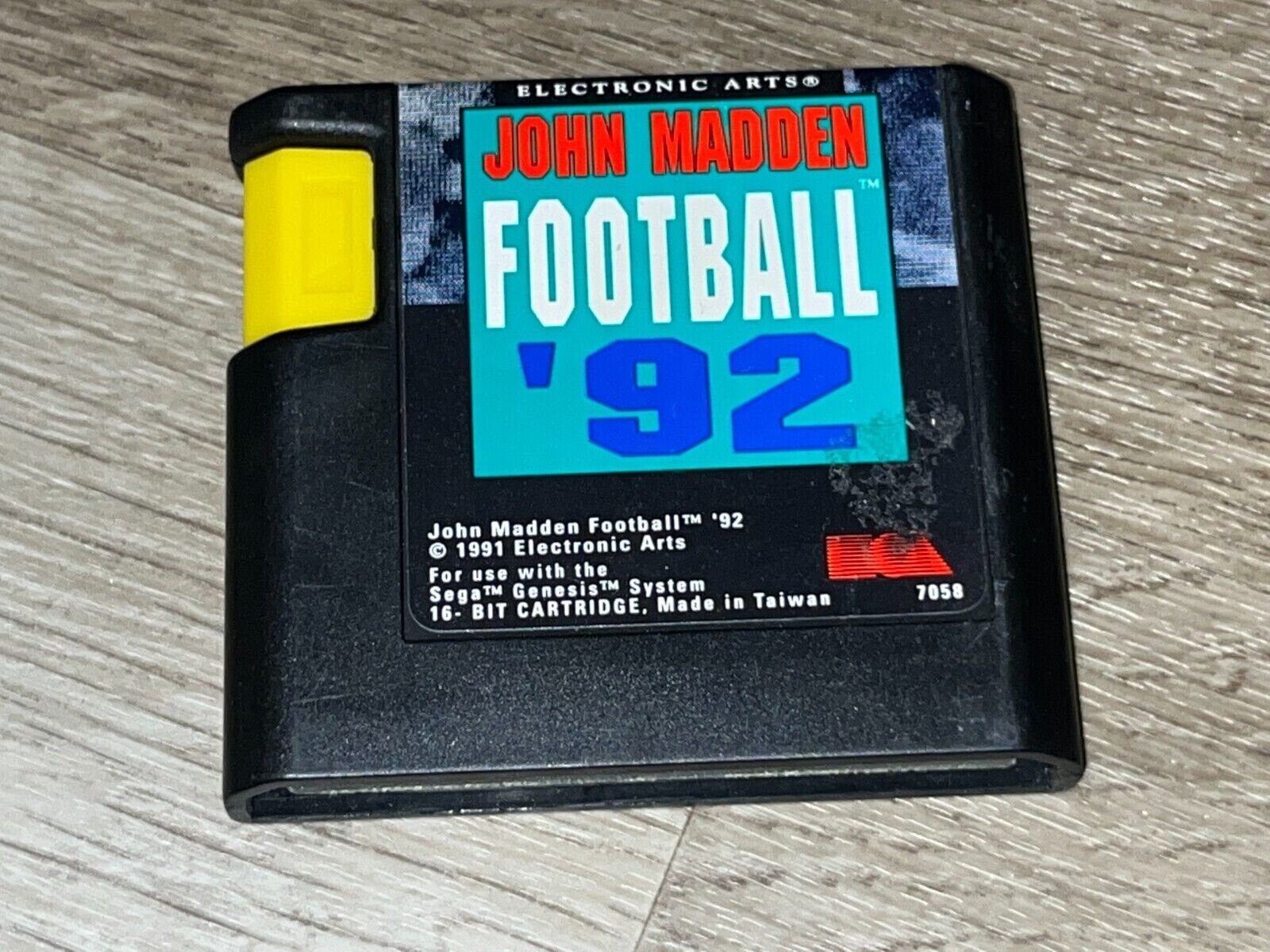 John Madden Football '92 - Sega Mega Drive - Complet Et En Bon état
