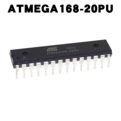 1PCS ATMEGA168-20PU MCU 8-bit ATmega AVR RISC 16KB Flash DIP | eBay