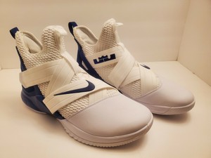 Nuevo Nike Lebron Soldier 12 XII Blanco Juego Real Azul AT3872-115 para  hombres talla 16.5 | eBay