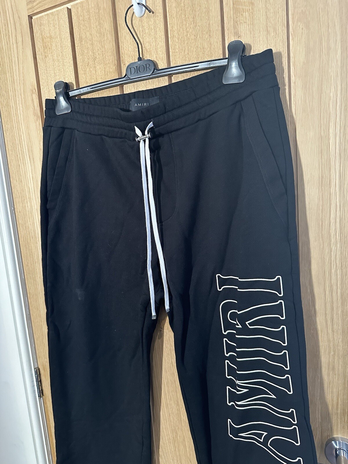AMIRI Black Printed Lounge Pants Size Extra Large GENUINE RRP £750 #N4 image 4