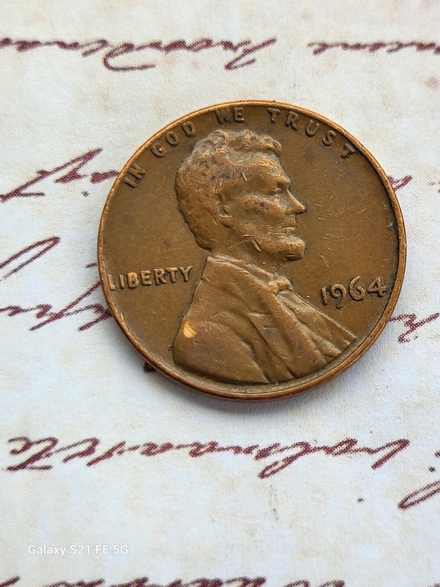 1964 Lincoln Penny, Off Center & Rim Error | eBay