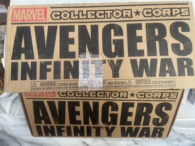 2018 Marvel Collector Corps Avengers Infinity Wars SEALED NEW BLACK PANTHER