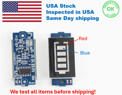 1-4S Lithium Battery Capacity Charge Indicator Module Tester