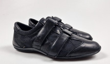 Auténticos Zapatos Planos Bailarina GUCCI Blondie Cuero Negro - EU 37.5 C
