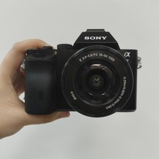 Sony Alpha A7 24.3MP Mirrorless Digital Camera W/16-50mm Lens Full Frame