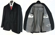 Men's Corneliani ID Identity Cotton Sport Jacket Grey Blazer Coat Italy Size 50
