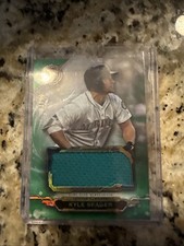2019 Topps Triple Threads Single Jumbo Relics Emerald /18 Kyle Seager #SJR-KSE2
