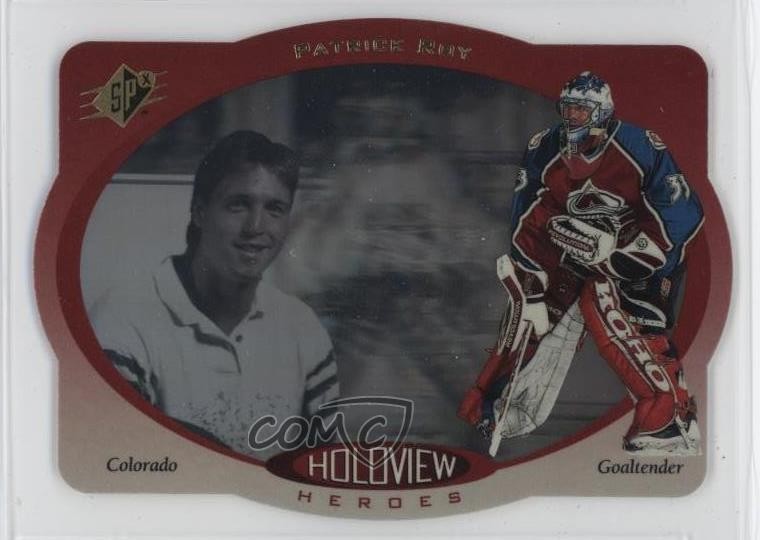 1996-97 SPx Holoview Heroes Patrick Roy #HH2 HOF 1o1v
