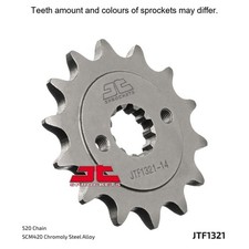 JTF1321.14 FRONT SPROCKET FITS HONDA CBR250 R/RA-B,C,D 2011 2012 2013