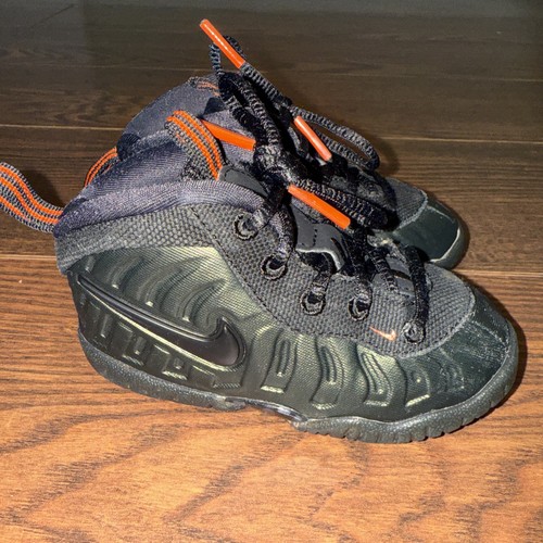 2019 Nike Air Little Posite Pro Foamposite Sequoia (843769-300) Toddler Sz 6c