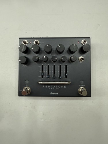 Ibanez PTPRE Pentatone Preamp Equalizer EQ Boost Distortion Guitar Effect Pedal