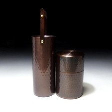 ♥弌翁作 銅製 薄端 8．3kg 骨董 古玩 ♥弌翁作 銅製 薄端 8．3kg