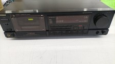 Victor TD-V631 Stereo Cassette Deck 3-Head Used Tape Player with Wear