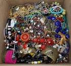 Vintage/Retro/Modern Costume Scrap/Wear Grab Bag Jewelry Lot (BOX E) ~ 19.4 LBS