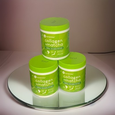 3 X 360 Nutrition Collagen Peptides + Matcha 7000mg ~Japanese Matcha~ 8oz