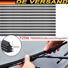 12x 700mm Wischergummis für BOSCH AEROTWIN Ersatzgummi Scheibenwischergummi Flex