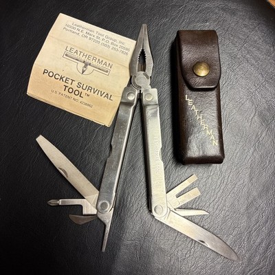 LEATHERMAN USA 1st Run USA Marked  POCKET SURVIVAL TOOL  Multitool Portland OR