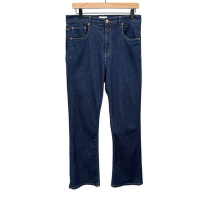 Closed Denim Women C91899 Straight Leg Dark Wash Size 32 Waist 28 Length
