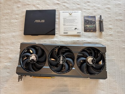 ASUS TUF Gaming GeForce RTX 4090 OC 24GB GDDR6X Graphics Card Excellent!