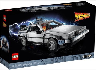 LEGO Icons: Back to the Future Time Machine (10300) 1872 Pcs Brand New Sealed