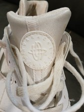 Nike Huarache Run Sneakers, Youth, Size 2, White On White