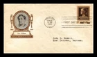 US COVER JANE ADDAMS FAMOUS AMERICANS FDC SCOTT 878 IOOR CACHET