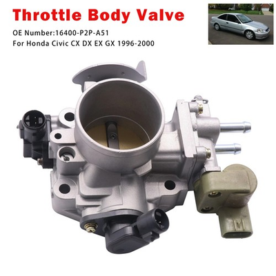 #ad #ad Throttle Body Assembly 16400 P2P A51 For Honda Civic CX DX EX 1996 2000 $205.88