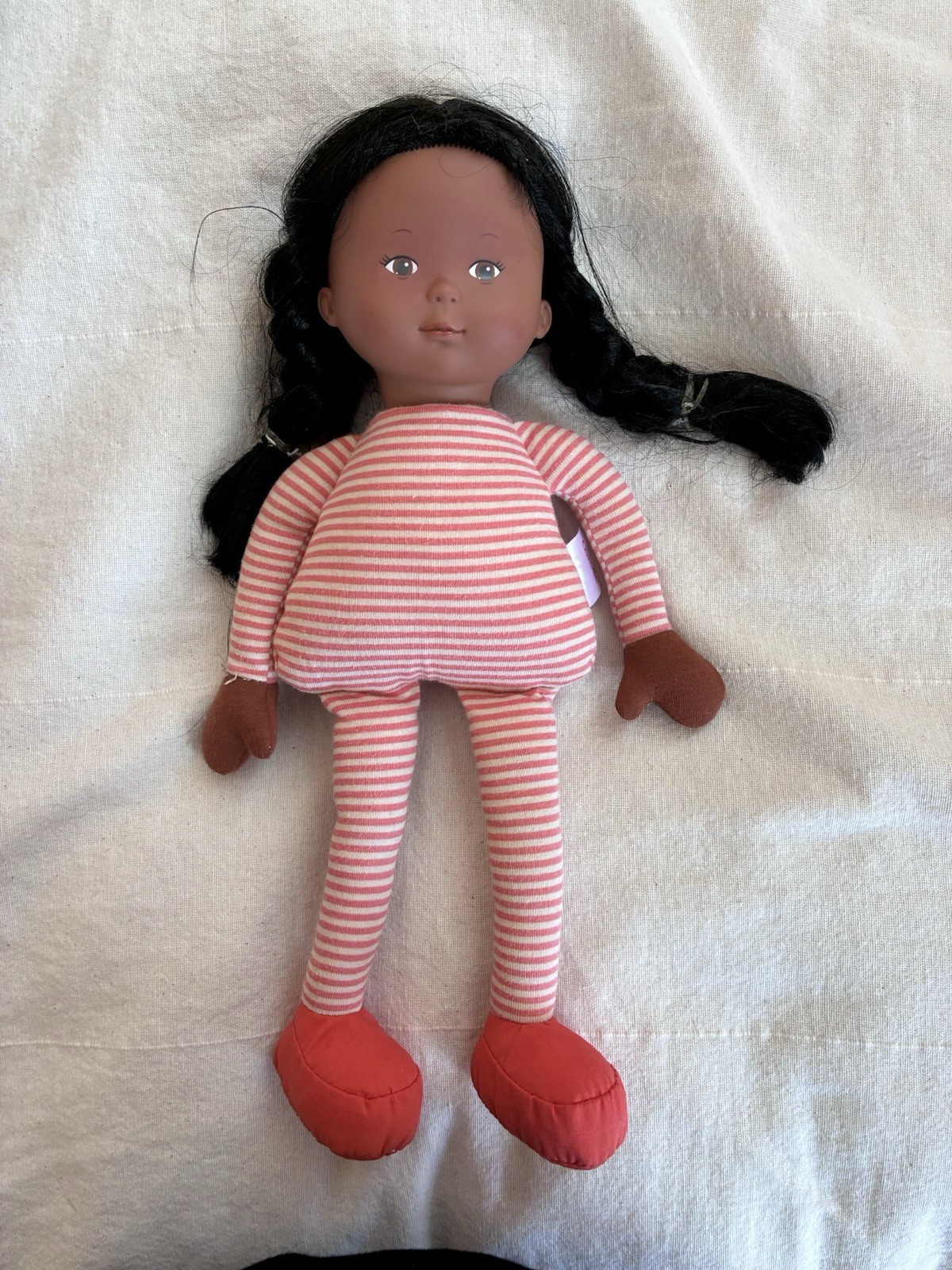 Corolle Soft Body Doll Black African American Brown Melanin 