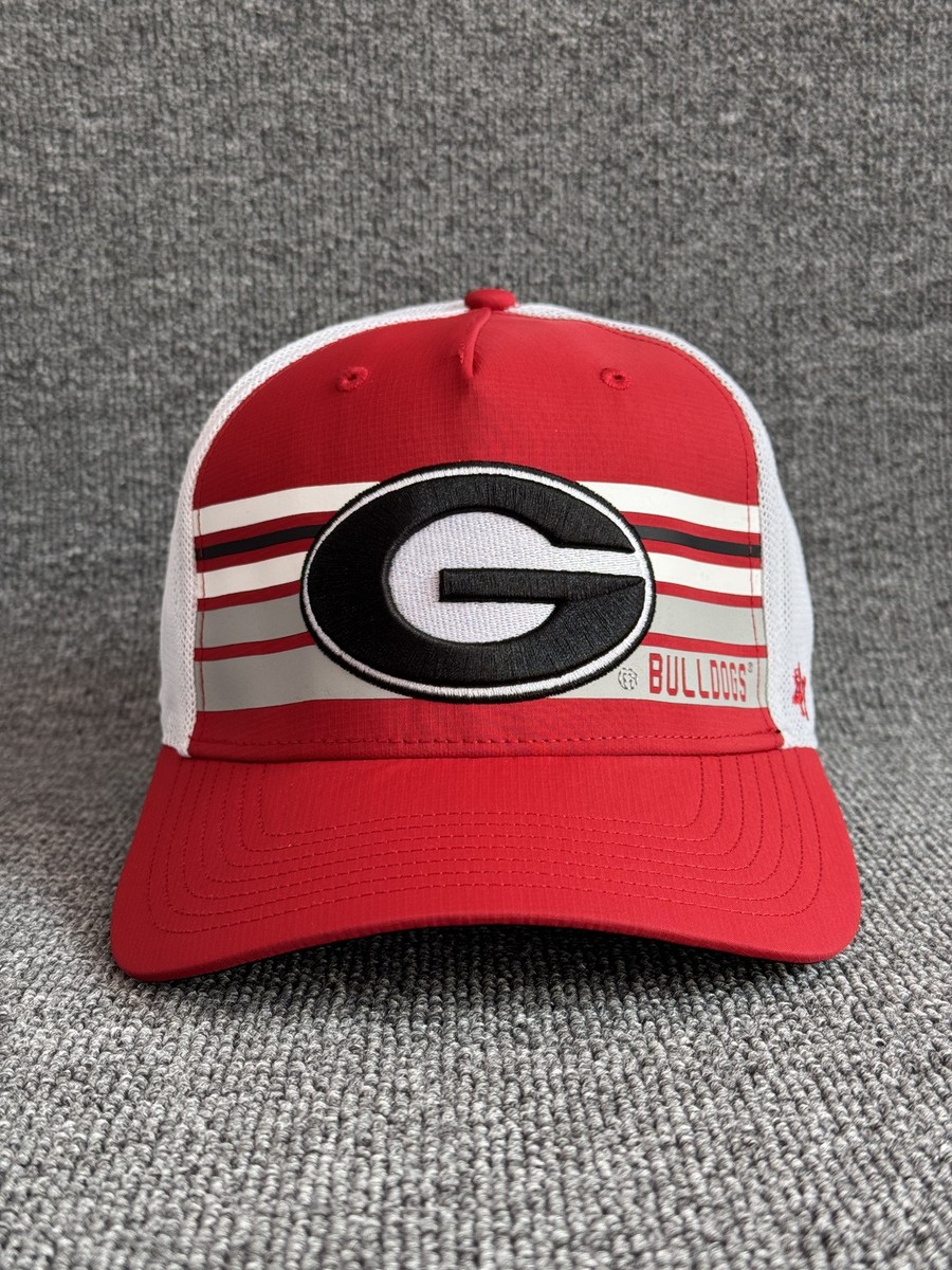 '47 Brand Georgia Bulldogs NCAA Trucker Snapback Hat Red White